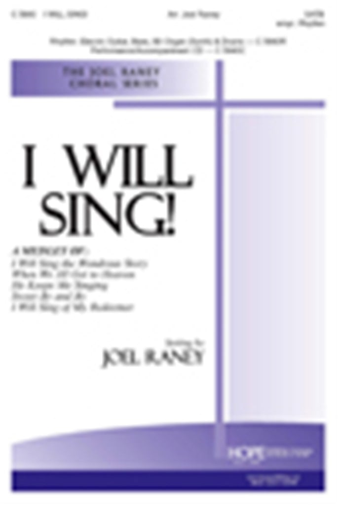 I Will Sing!